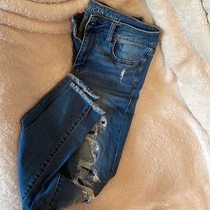 American Eagle Ripped Skinny Jeans